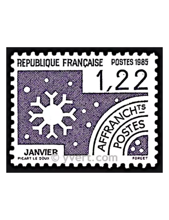 n° 186 - Timbre France Préoblitérés