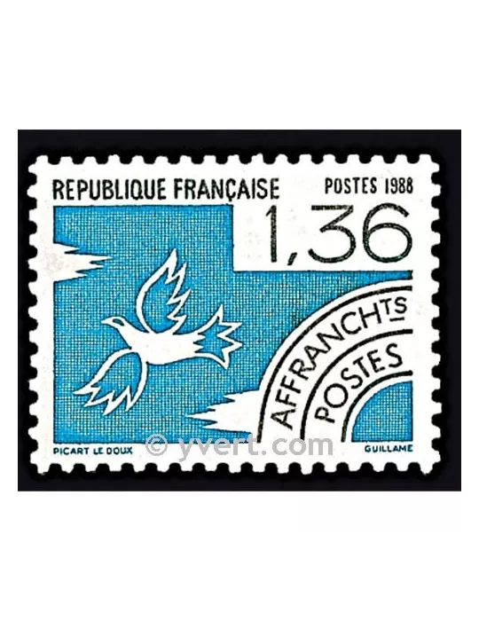 n° 198 - Timbre France Préoblitérés
