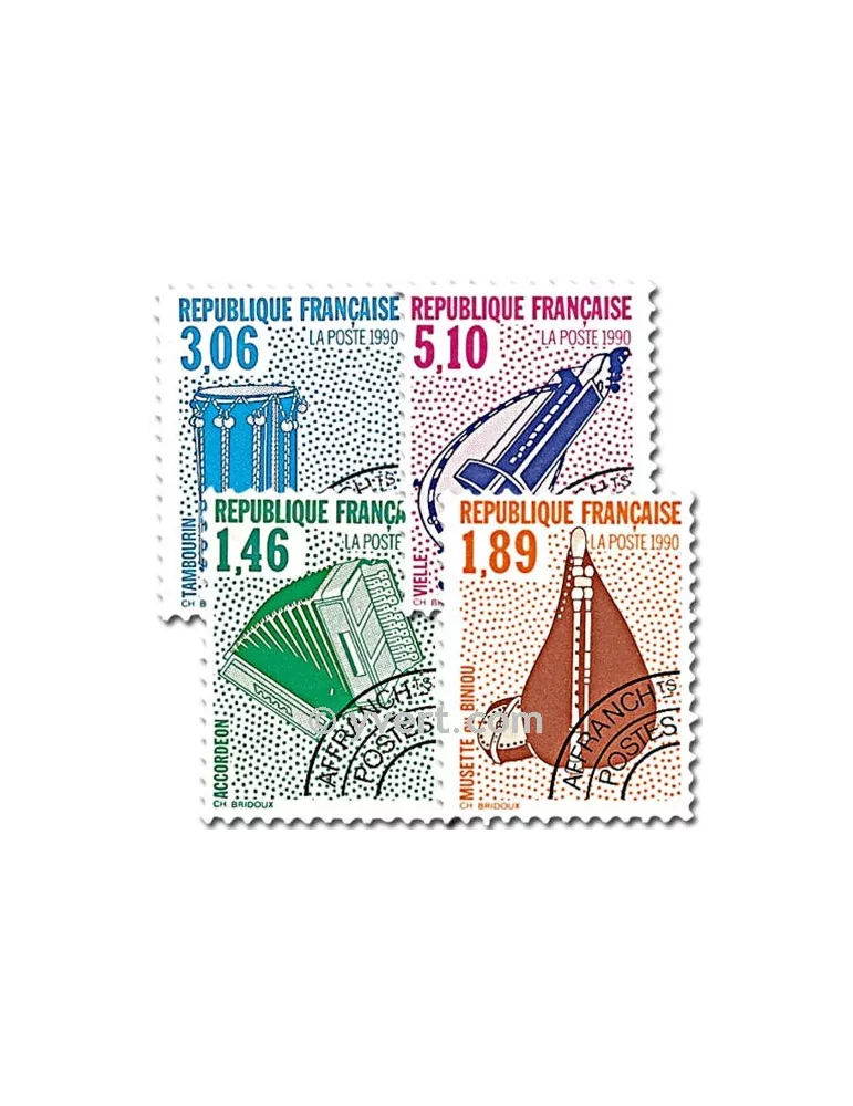 n° 206/209 - Timbre France Préoblitérés