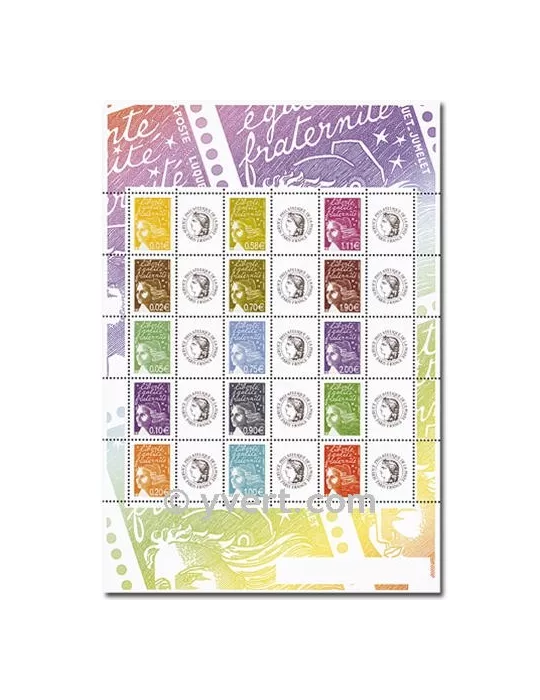 n° 3688B/3688R - Timbre France Personnalisés