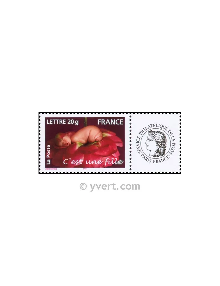 n° 3804A - Timbre France Personnalisés