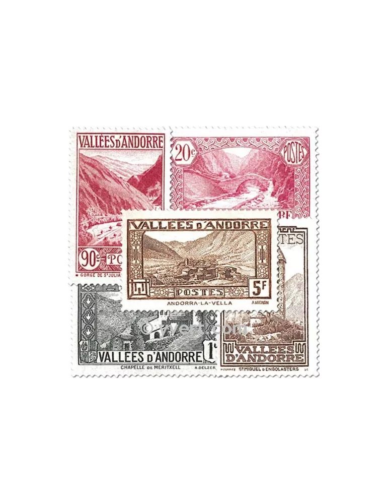 n° 24/45 - Timbre Andorre Poste