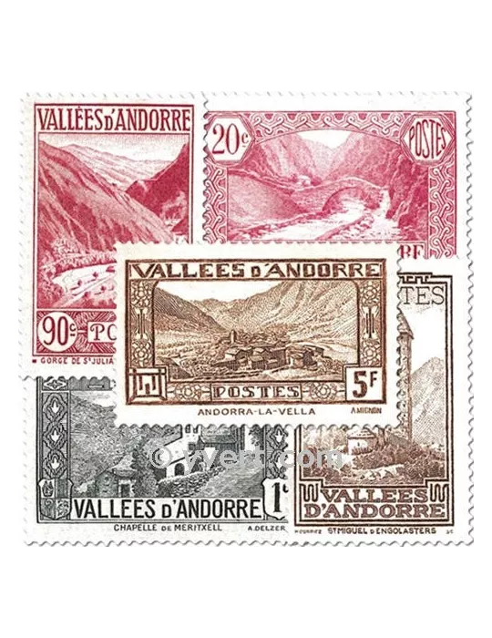 n° 24/45 - Timbre Andorre Poste