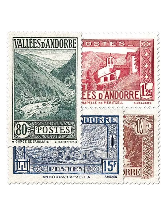 n° 61/92 - Timbre Andorre Poste