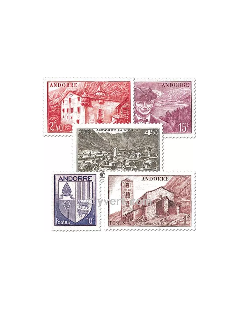 n° 93/118 - Timbre Andorre Poste