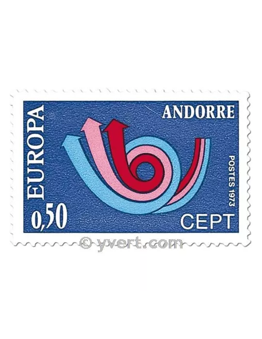 n° 226/227 - Timbre Andorre Poste