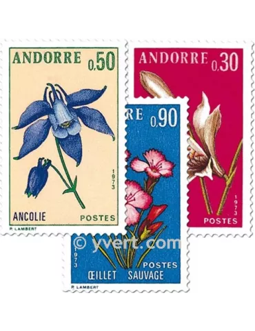 n° 229/231 - Timbre Andorre Poste