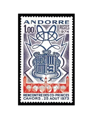 n° 239 - Timbre Andorre Poste