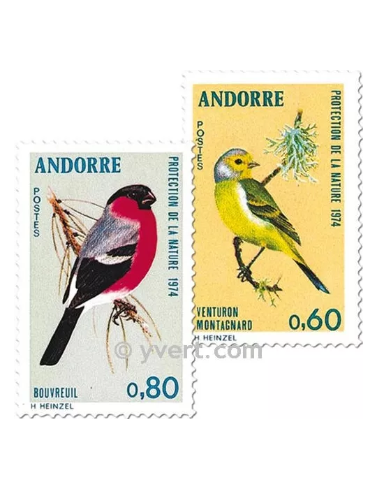 n° 240/241 - Timbre Andorre Poste