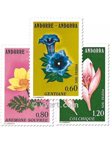 n° 245/247 - Timbre Andorre Poste