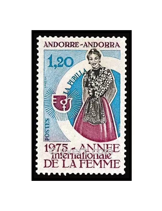 n° 250 - Timbre Andorre Poste