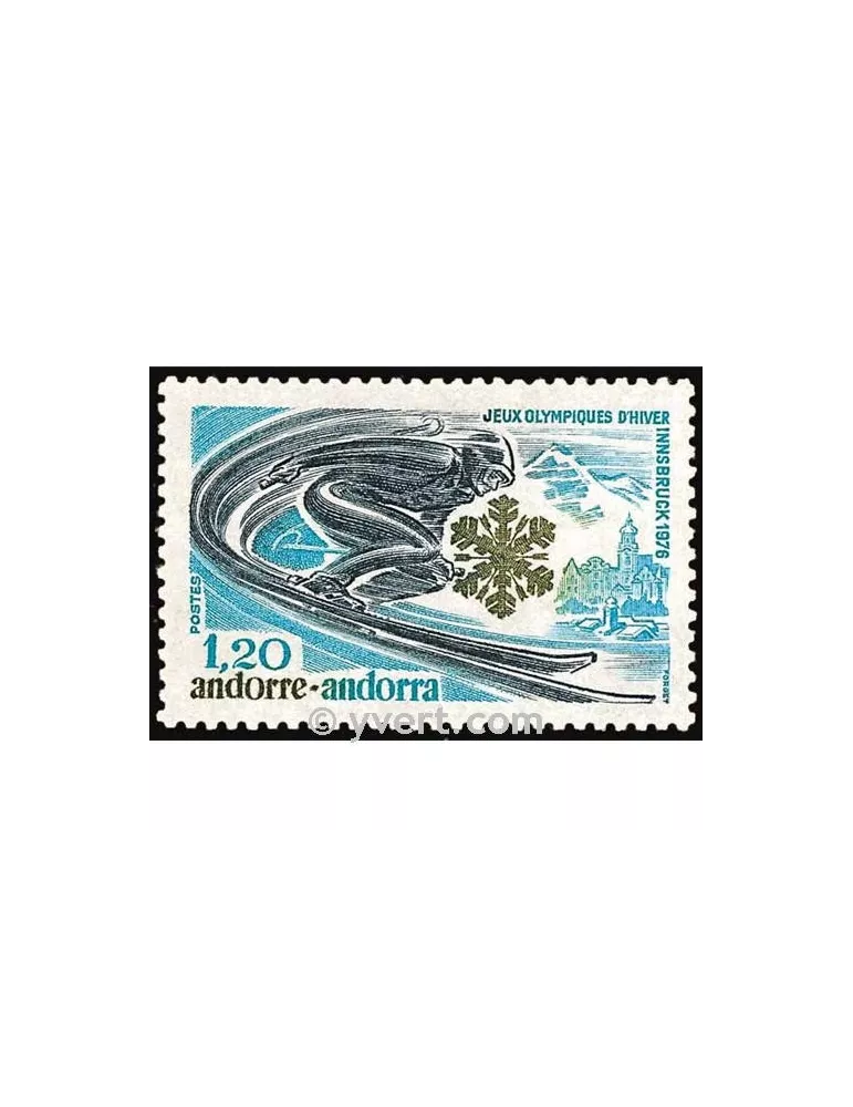 n° 251 - Timbre Andorre Poste