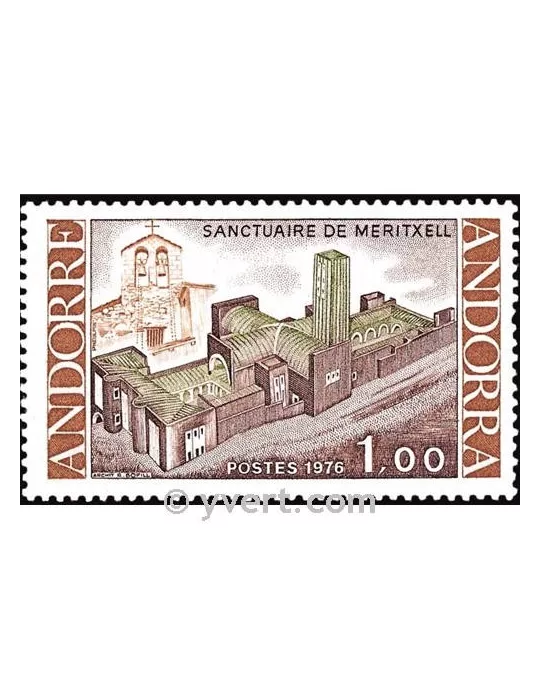 n° 257 - Timbre Andorre Poste