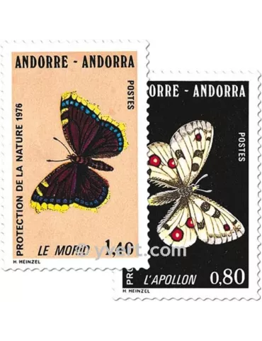 n° 258/259 - Timbre Andorre Poste