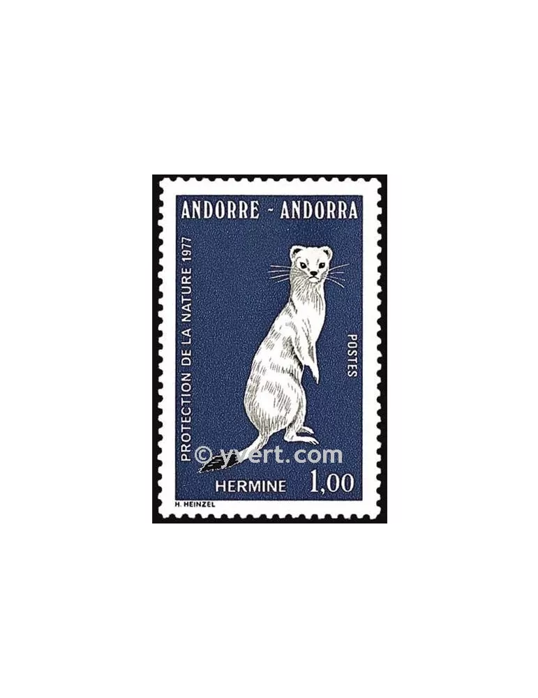 n° 260 - Timbre Andorre Poste