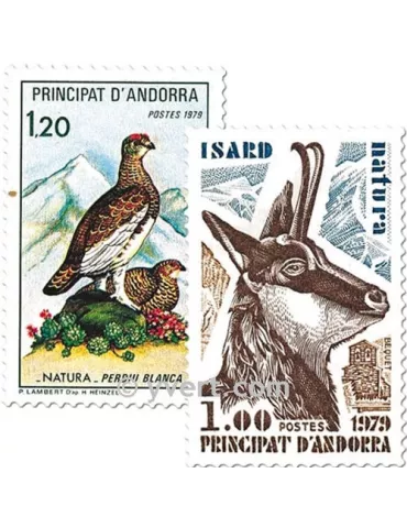 n° 274/275 - Timbre Andorre Poste