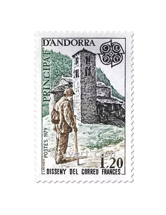 n° 276/277 - Timbre Andorre Poste