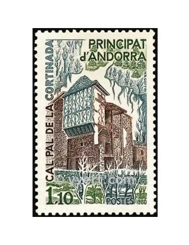 n° 282 - Timbre Andorre Poste