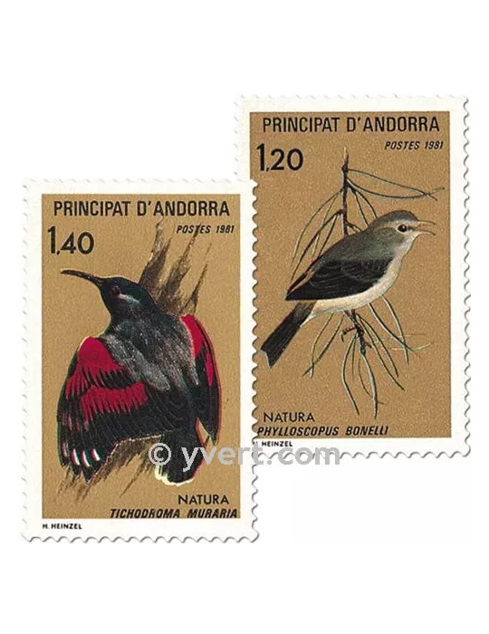 n° 294/295 - Timbre Andorre Poste