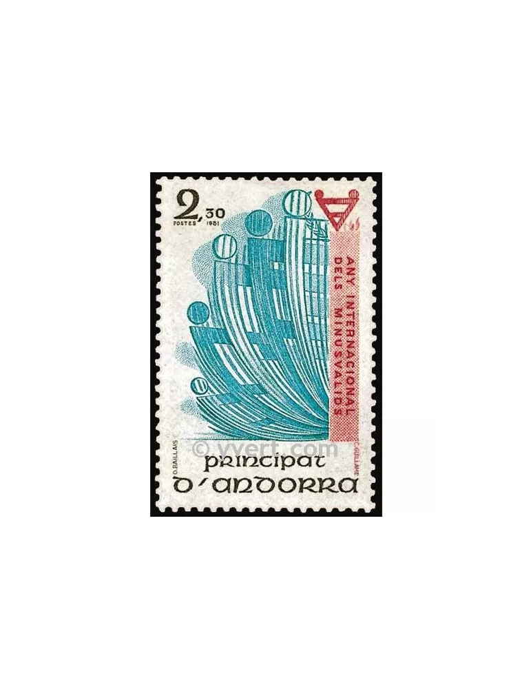 n° 299 - Timbre Andorre Poste