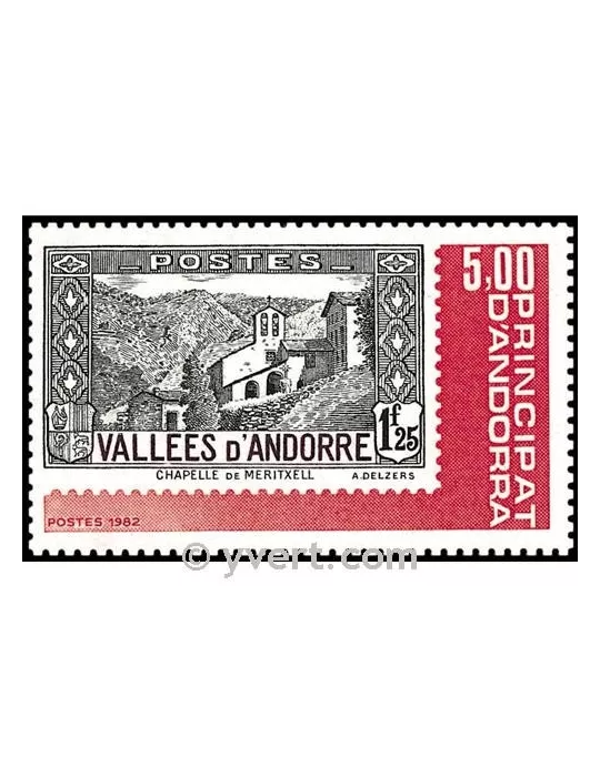 n° 304 - Timbre Andorre Poste