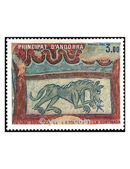 n° 305 - Timbre Andorre Poste