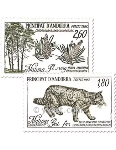 n° 306/307 - Timbre Andorre Poste