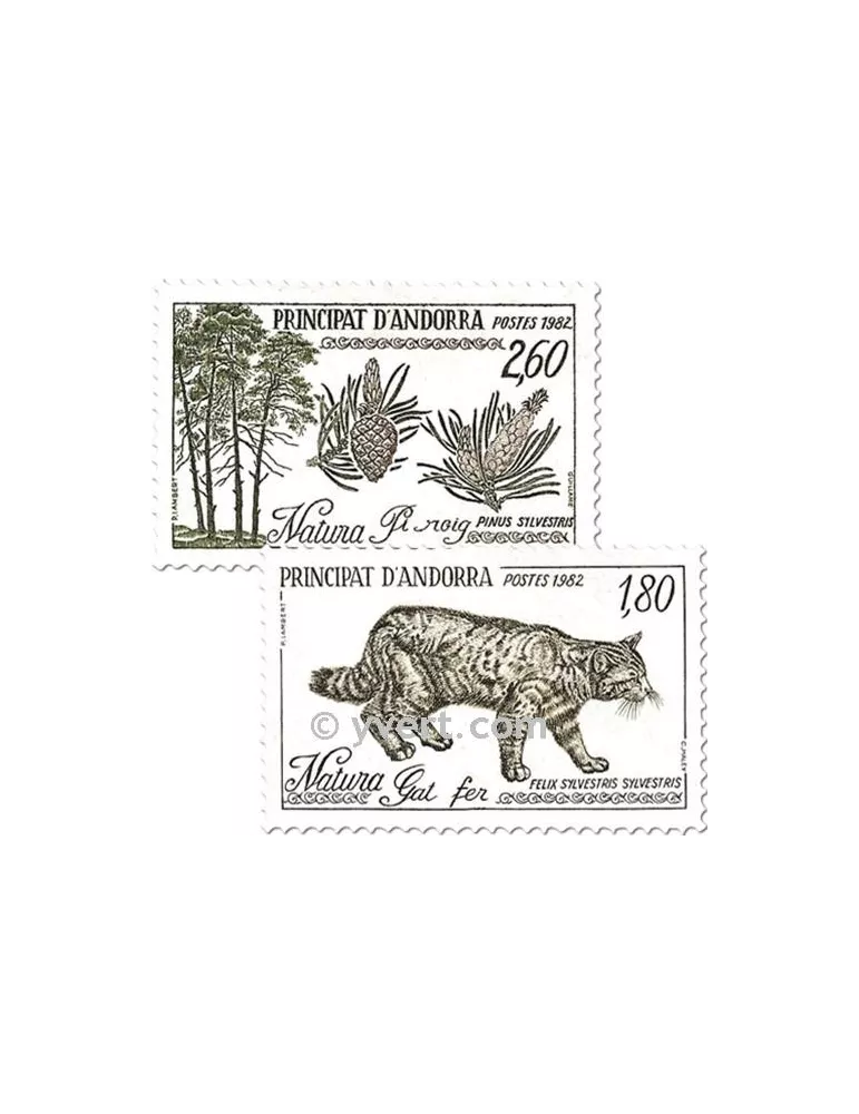 n° 306/307 - Timbre Andorre Poste