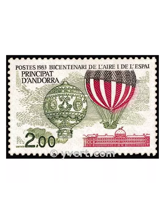 n° 310 - Timbre Andorre Poste