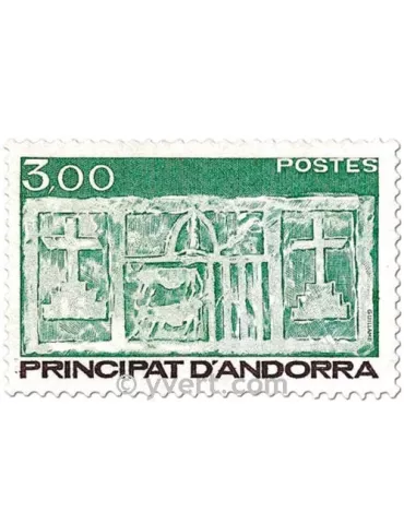 n° 335/336 - Timbre Andorre Poste