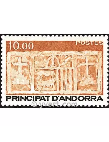n° 337 - Timbre Andorre Poste