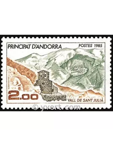 n° 338 - Timbre Andorre Poste