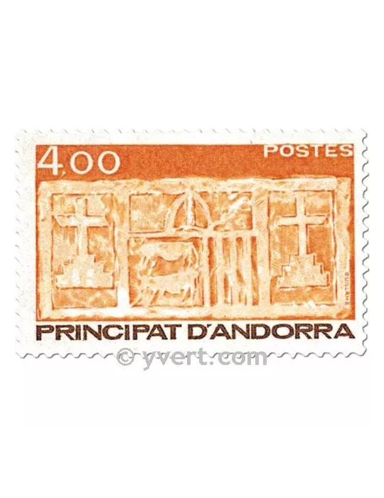 n° 346/347 - Timbre Andorre Poste