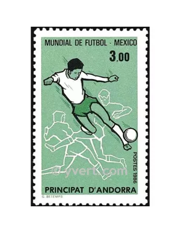 n° 350 - Timbre Andorre Poste