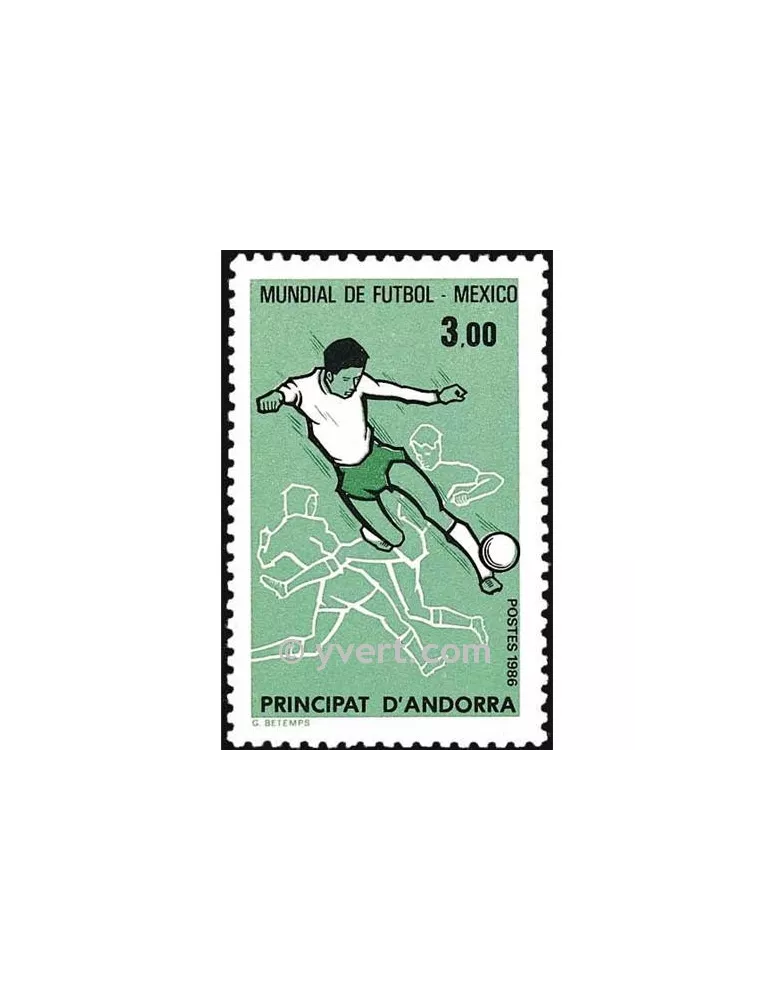 n° 350 - Timbre Andorre Poste