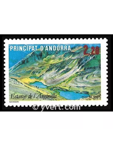 n° 351 - Timbre Andorre Poste