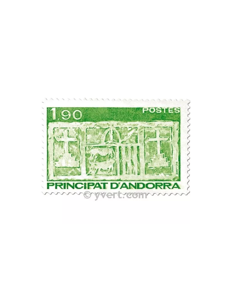 n° 356/357 - Timbre Andorre Poste