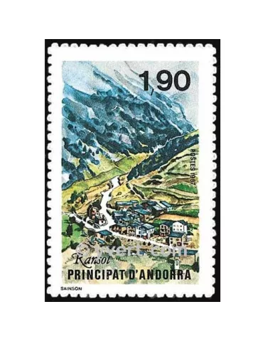 n° 360 - Timbre Andorre Poste