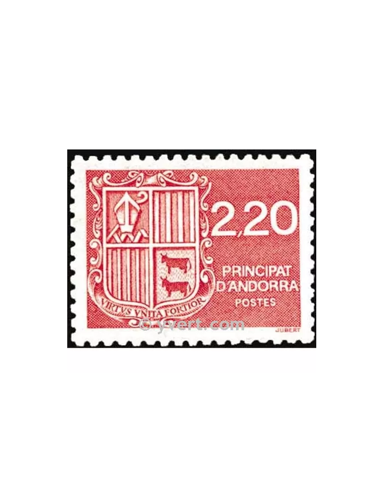 n° 366 - Timbre Andorre Poste