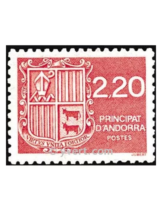 n° 366 - Timbre Andorre Poste