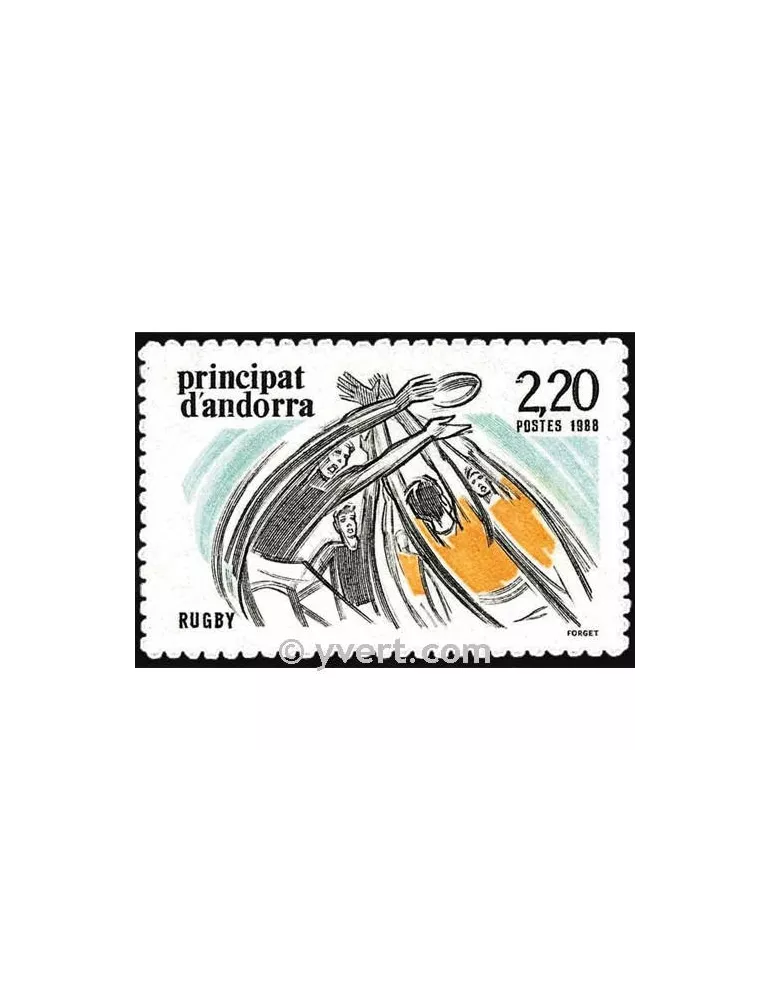 n° 368 - Timbre Andorre Poste