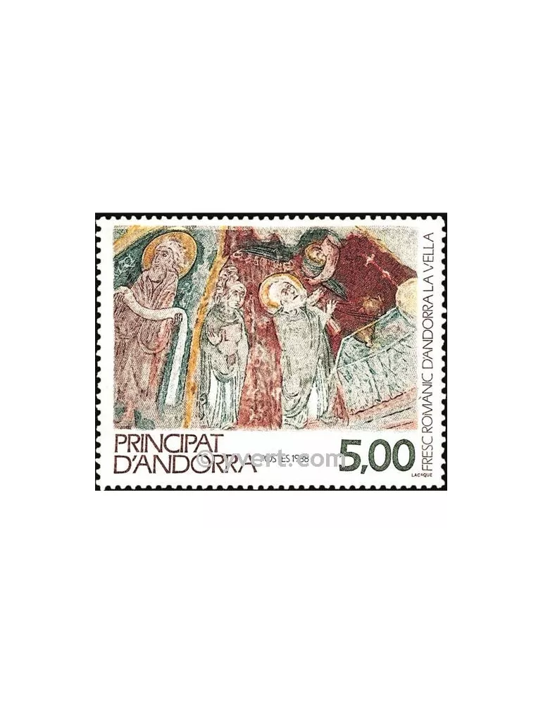 n° 375 - Timbre Andorre Poste