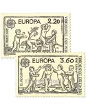 n° 378/379 - Timbre Andorre Poste