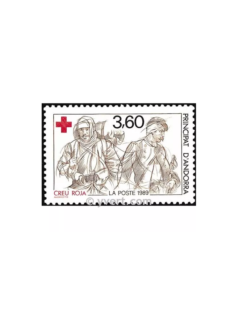 n° 380 - Timbre Andorre Poste