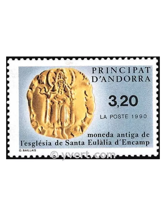 n° 397 - Timbre Andorre Poste