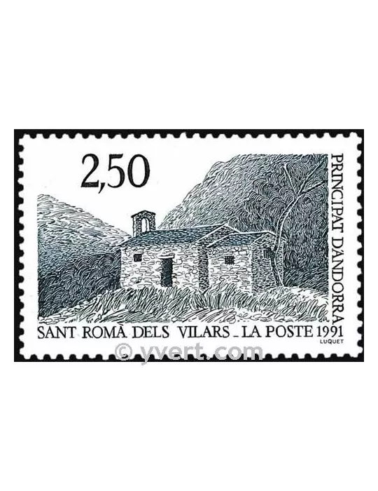 n° 400 - Timbre Andorre Poste