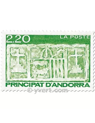 n° 410/411 - Timbre Andorre Poste