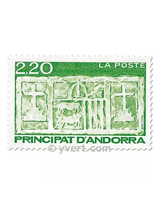 n° 410/411 - Timbre Andorre Poste