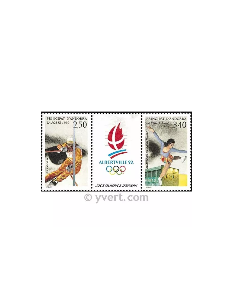 n° 414A - Timbre Andorre Poste