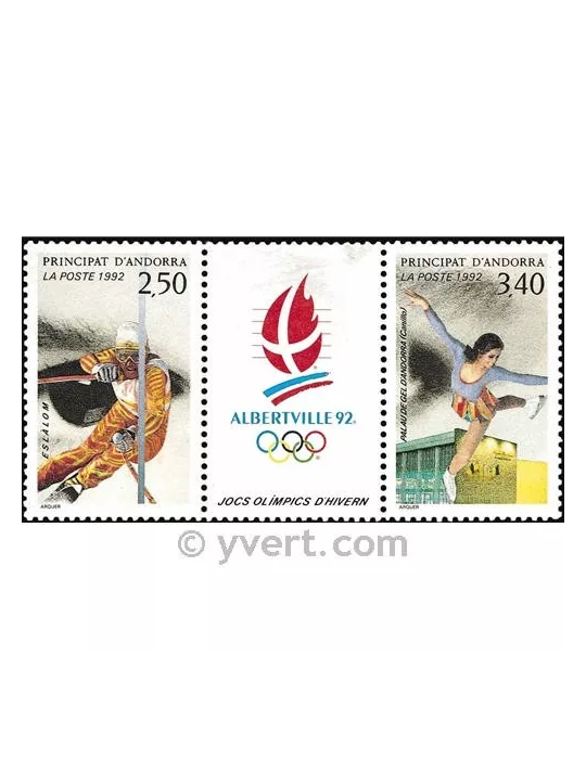 n° 414A - Timbre Andorre Poste